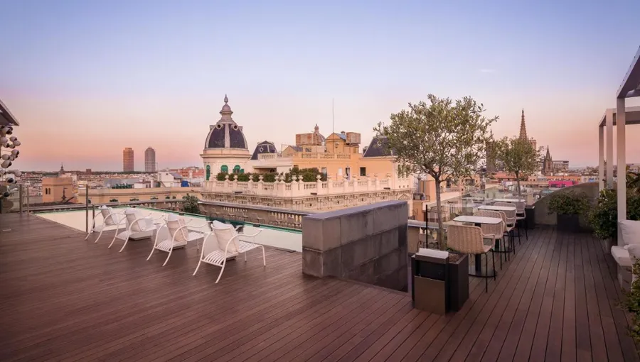 Hotel Ohla Eixample Barcelona Rooftop Bar
