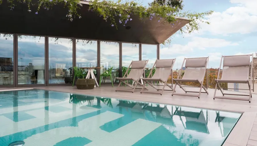 Hotel Rec Barcelona Rooftop Pool