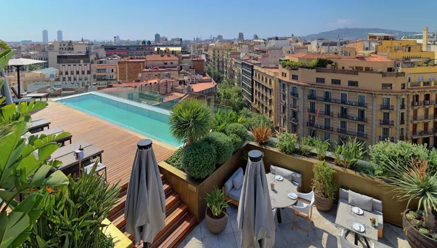The One Barcelona Rooftop Pool