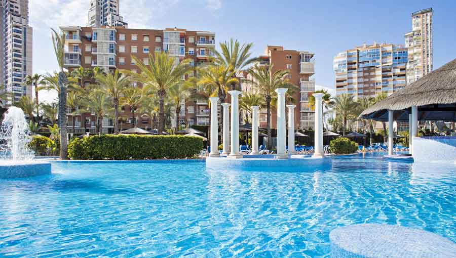 Sol Pelicanos Ocas Pool Benidorm