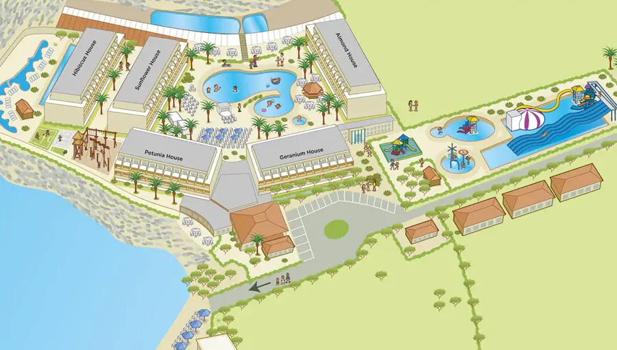 TUI Holiday Village Seaview ibiza map