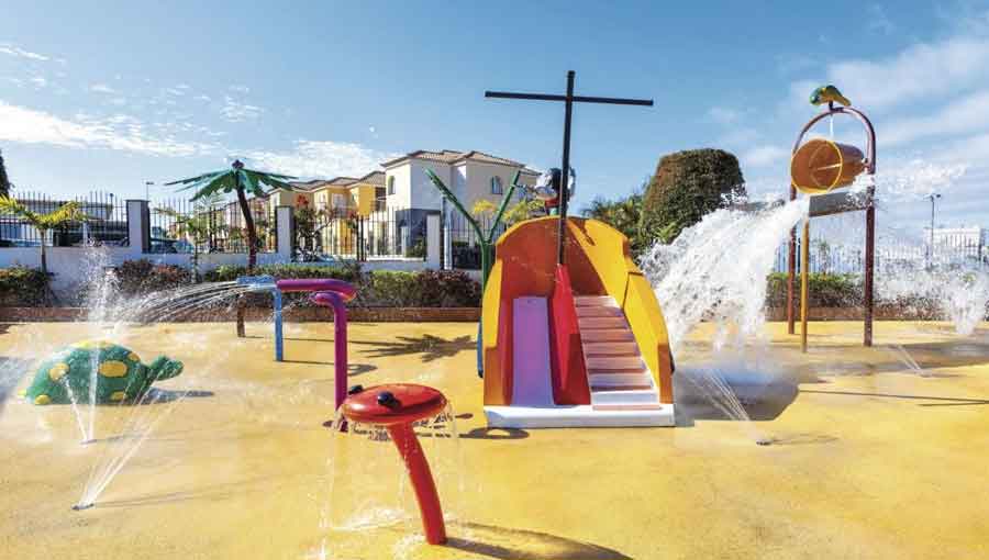 Holiday Village Tenerife splash pool