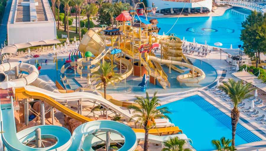 Titanic Beach Lara Hotel Turkey aqua park