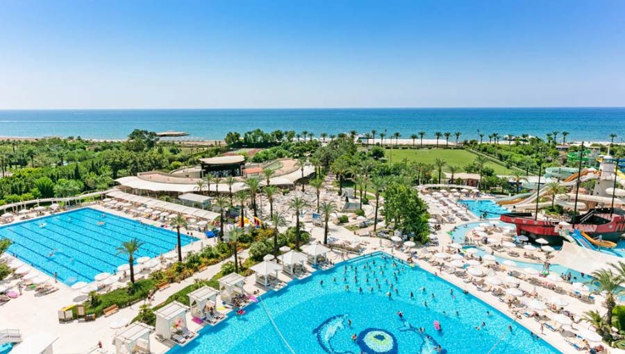 Titanic Deluxe Lara Beach Hotel Turkey overview