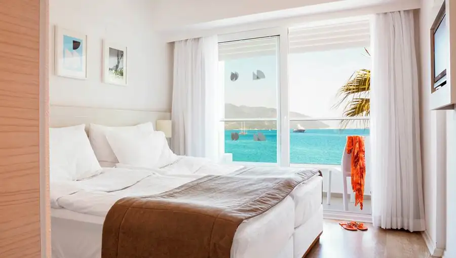 The Beachfront Hotel Marmaris Room
