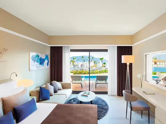 Adult's Area Swim-up Double Room