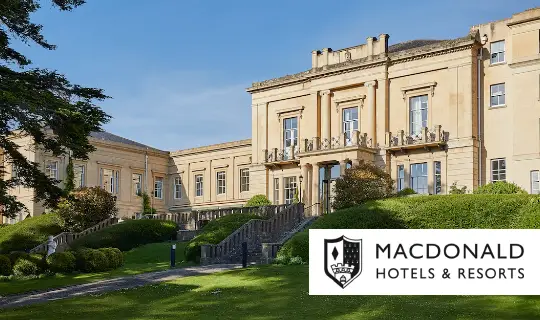 Offer at Macdonald Bath Hotel and Spa