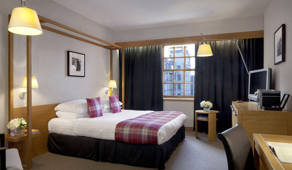 Radisson Blu Hotel Bedroom Edinburgh