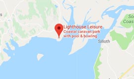 map of lighthouse leisure holiday park