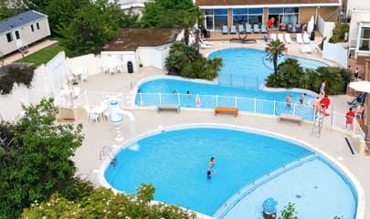 Haven Devon Cliffs Holiday Park Swimming pool