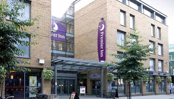 Premier Inn King's Cross London hotel exterior