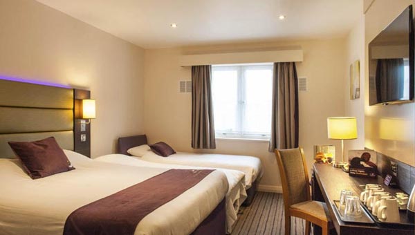 Premier Inn King's Cross London hotel family room