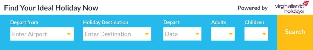 Holiday search with Virgin Holidays