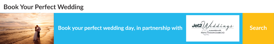 Search for your wedding with Jet2