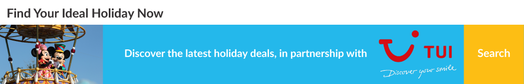 Search for holidays with TUI