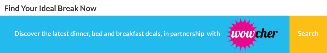 Search for dinner bed and breakfast deals