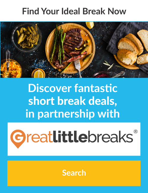 Search for dinner bed and breakfast deals