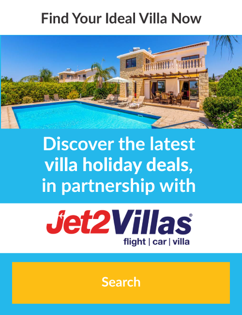 Jet2villa holidays search