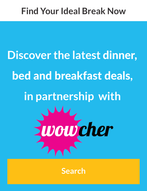 Search for dinner bed and breakfast deals